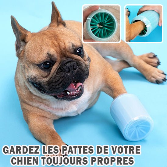 Nettoyeur de patte portatif - Chien à vie